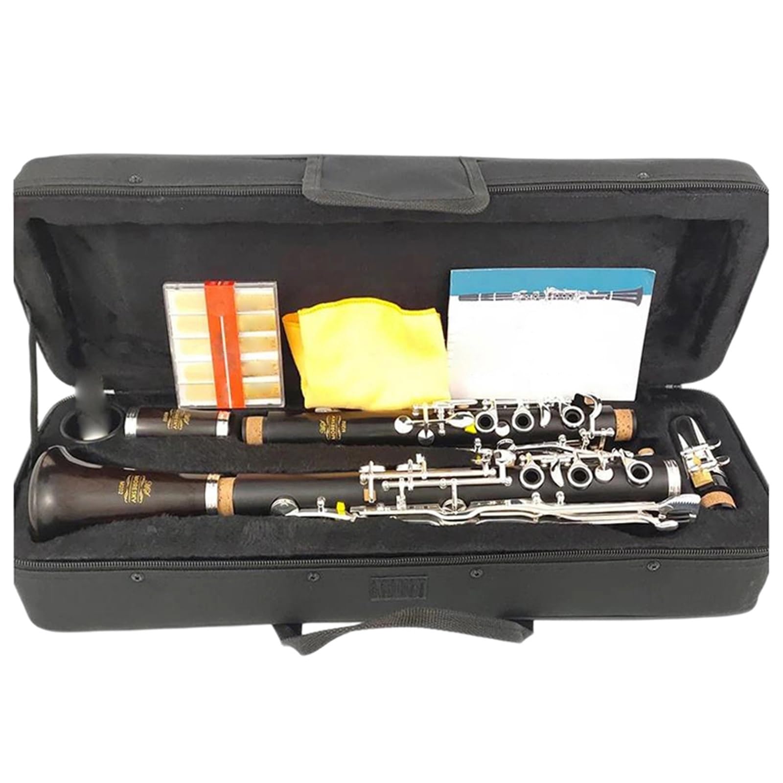 Clarinet Musical Instruments MORESKY G Tone Clarinet Ebony Silver Plated 20 Keys(M202)