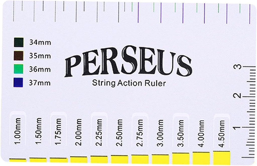String Action Gauge Precise Professional Multifunctional Lightweight Ruler | String Height Measurement Tool for Setup Maintenance Repair Stringing