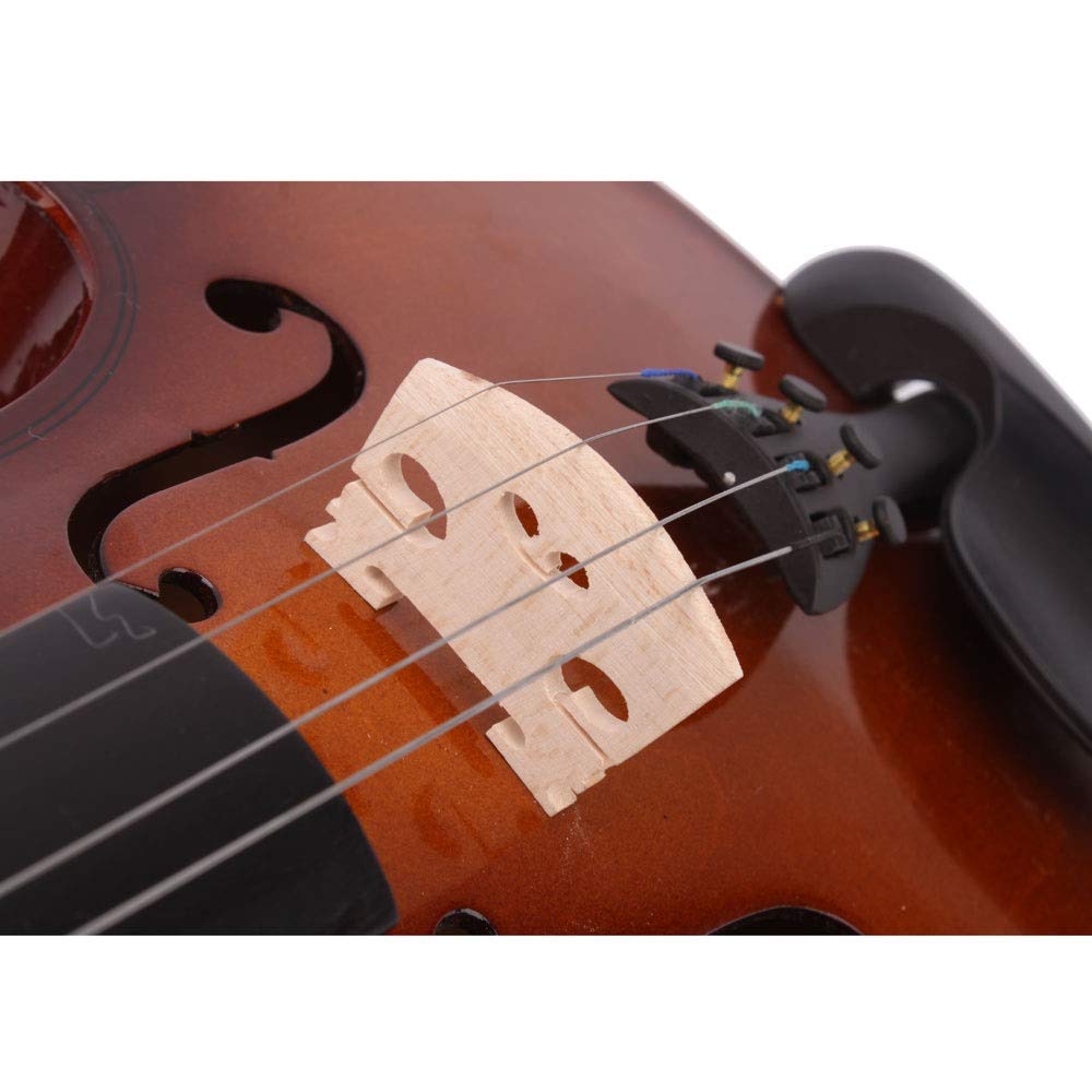 Ktaxon Violin for Beginners Students, Acoustic Violins 4/4, Full Size Fiddle Kit with Case, Bow, Rosin, Adult Teens Learners Age 11+ (Natural)