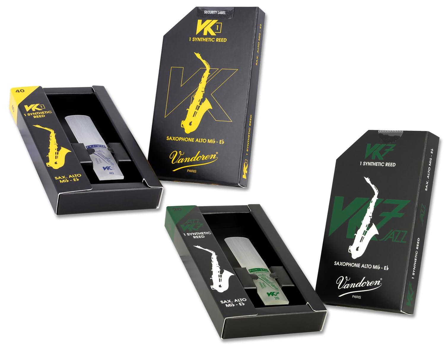 Vandoren VK1 Synthetic Alto Saxophone Reed, Strength 55