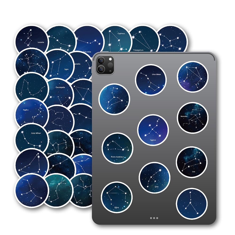 50Pcs Violin Stickers Musical Instrument Waterproof Vinyl Decals | Peel and Stick waterproof sun-proof removable Reusable for Water Bottles Laptop Mobile Phone Skateboard Guitar Decoration