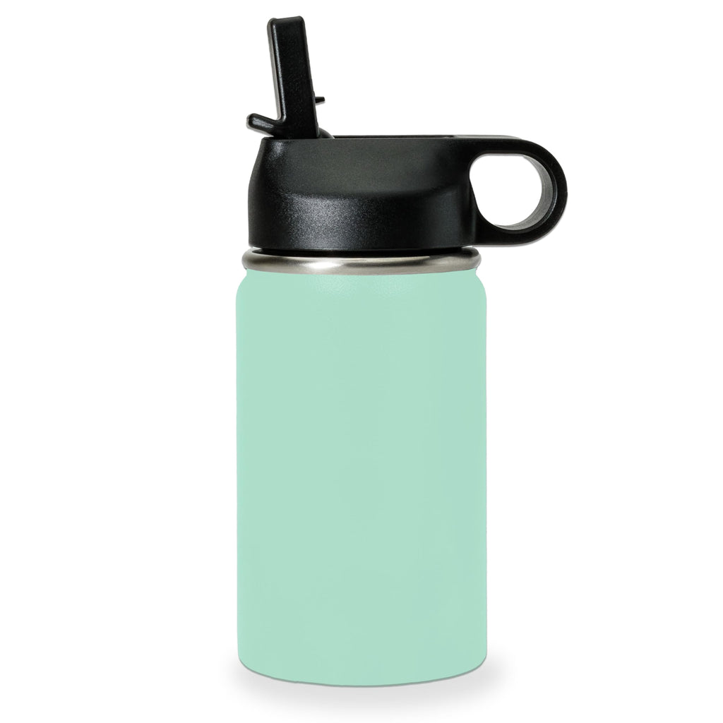 LaserGram Personalized Water Bottle, Trombone, Stainless Steel Double Wall Vacuum Insulated with Flip Top Straw, Custom Engraved Gift (32oz / 950ml Lavender)