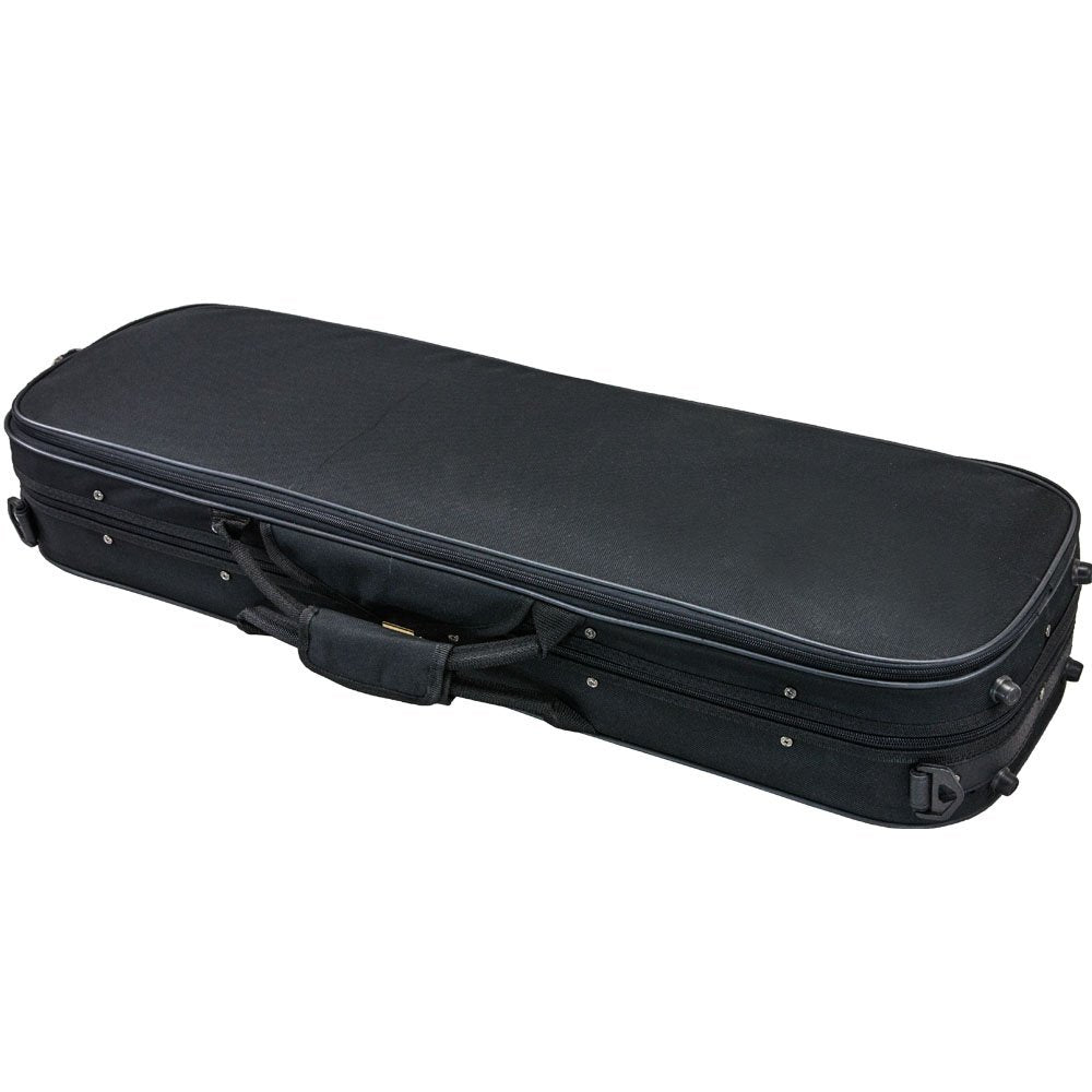 SKY Violin Triangle Case Lightweight 3/4 Size Black Color