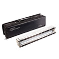 East top 48 Group Chord Harmonica Key of C with Case, Upgrade Chord Mouth Organ Harmonica For Adults, Professional Band Player and Students