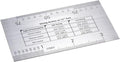Guitar Action Gauge Ruler, Guitar String Height Gauge, Luthier Tool, for Electric, Acoustic, Bass Guitar