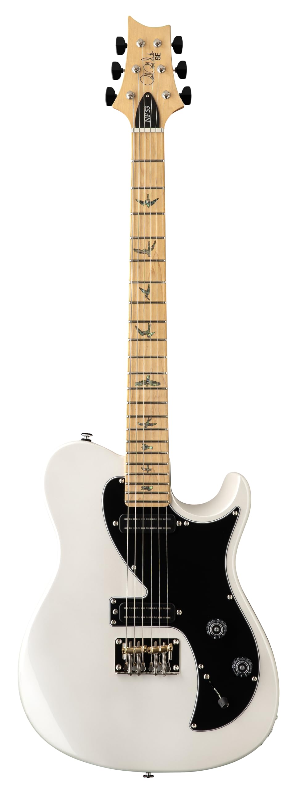 PRS SE NF 53, White Doghair with Gigbag