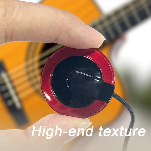 2Pcs Piezo Contact Microphone Pickup, for Guitar Violin Banjo Mandolin Ukulele Cello, with 1/4 Inch Jack & Cable.