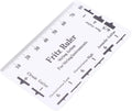 Guitar Setup Tool, String Action Gauge Ruler with Accurate Scale for Measuring Bridge Saddles and Nut Height for Luthier Bass Mandolin Banjo Ukulele Players