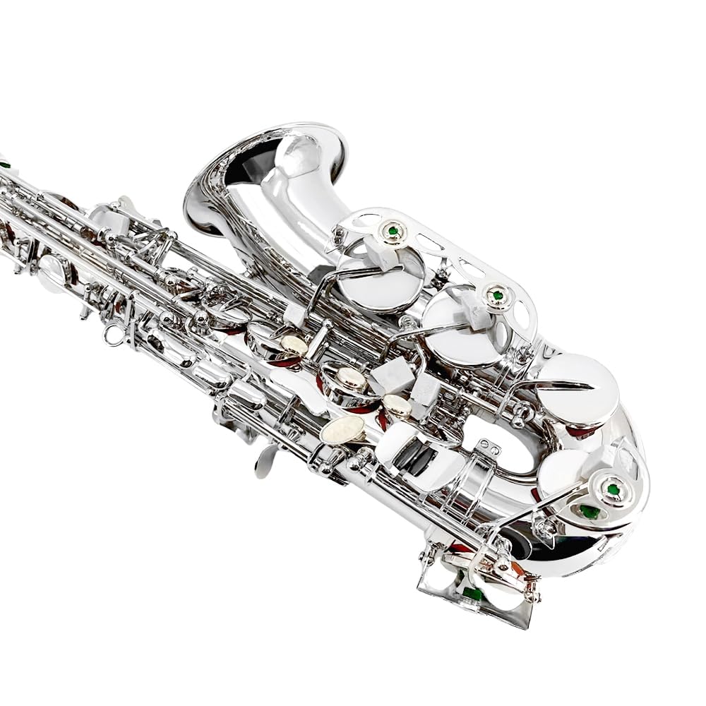 Alto Saxophone E Flat for Adults Student Sax Eb Alto Full Kit With Carrying Sax Case Mouthpiece Straps Reeds Saxophone Beginner Kit