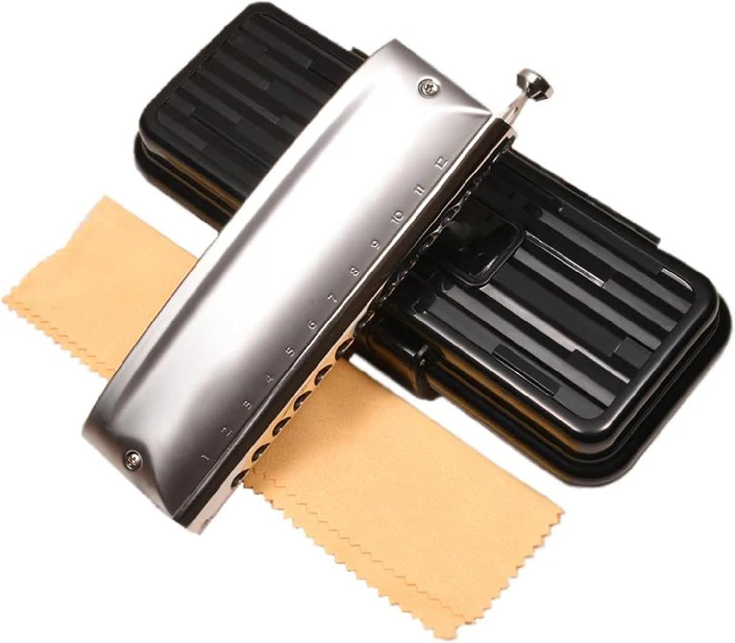 Chromatic Harmonica 12 Hole Professional Armonica Key of C Mouth Organ Musical Instruments