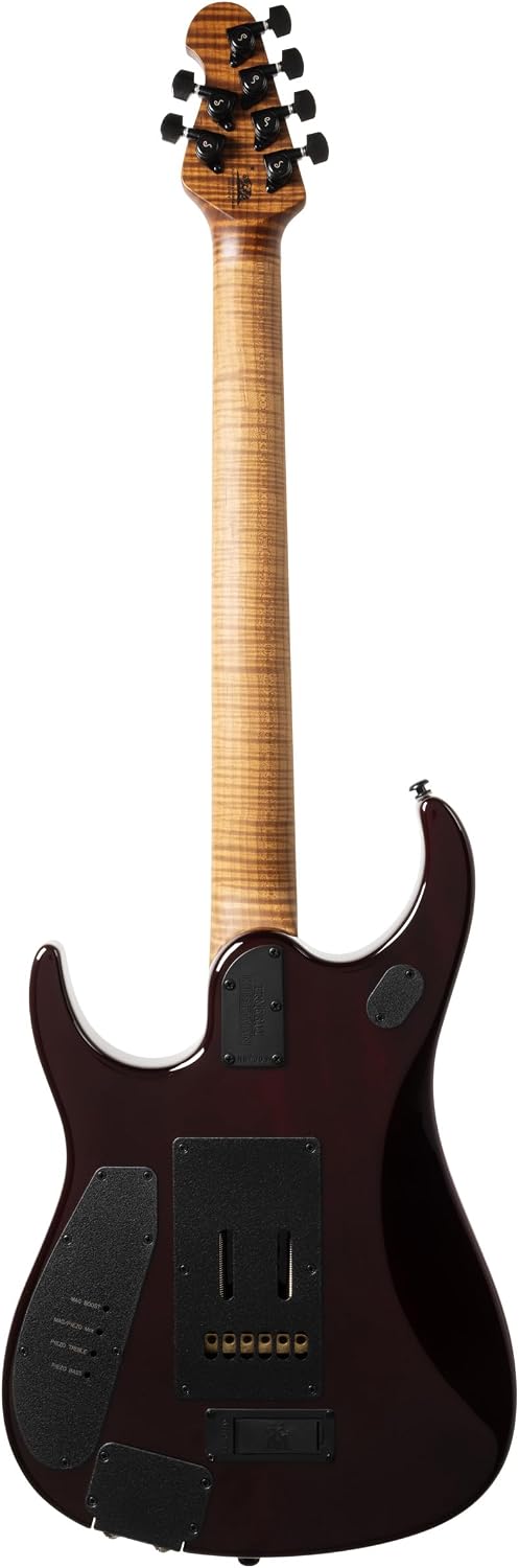 Ernie Ball Music Man JP15 6 John Petrucci Signature Electric Guitar - Red Tide, Maple Fingerboard