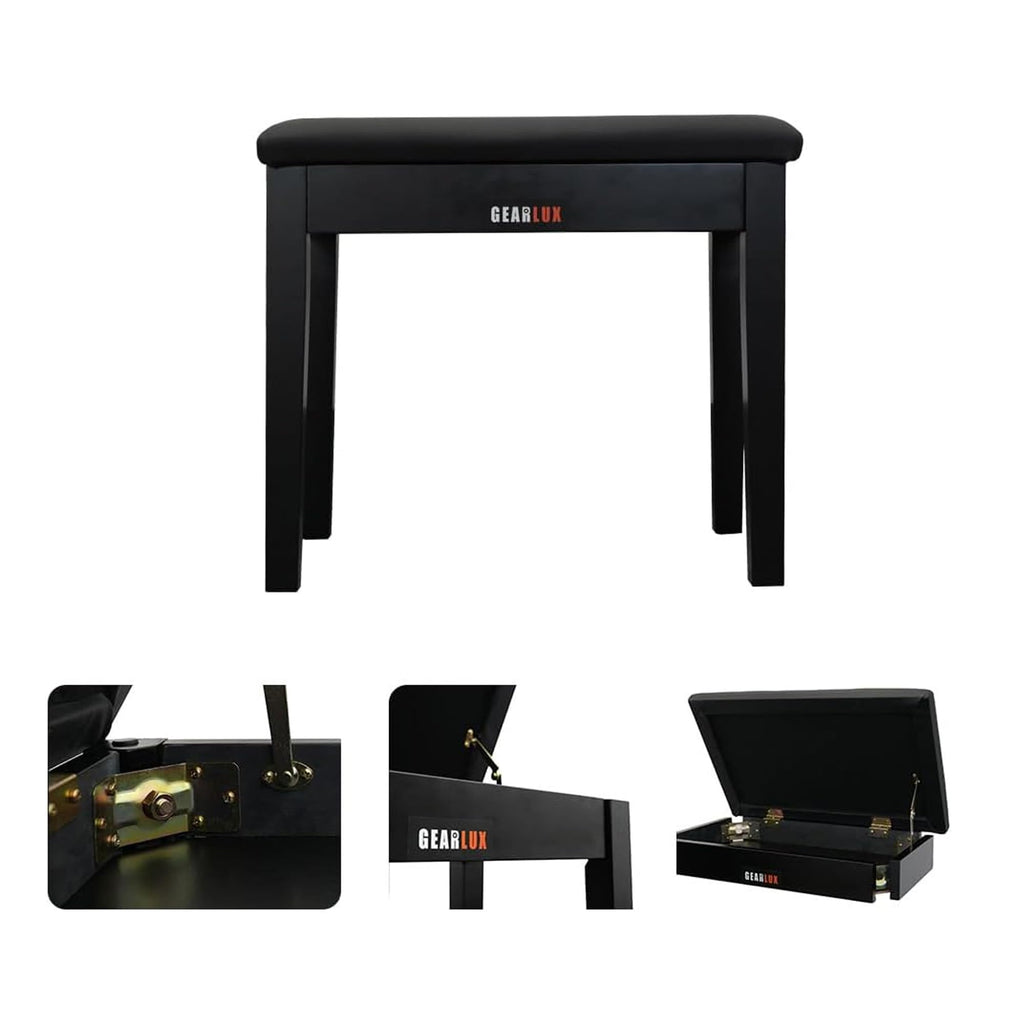 Casio Privia PX-S5000 Digital Piano - Black Bundle with CS-68 Furniture Stand, Bench, Headphones, Instructional Book, Online Lessons, Instructional DVD, and Austin Bazaar Polishing Cloth