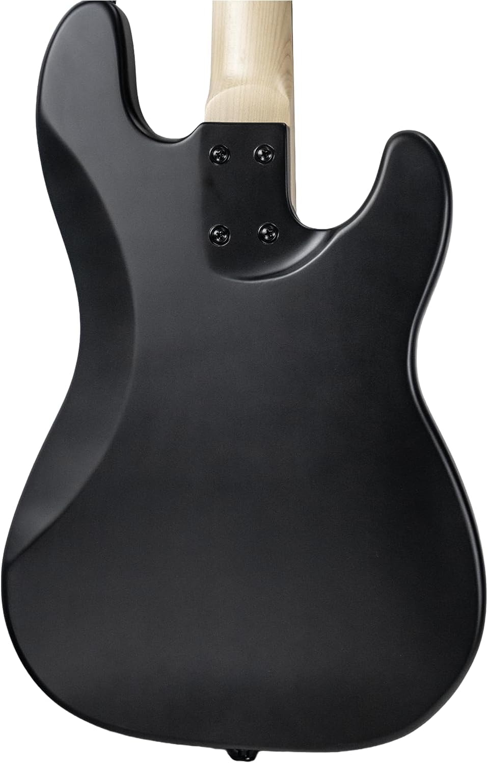 Sawtooth EP Series Alder Wood Satin Black Left-Handed Electric Bass Guitar