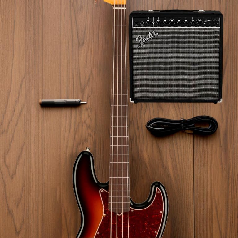 Fender American Professional II Jazz Bass, 3-Color Sunburst, Fretless, Rosewood Fingerboard | Rosewood Fingerboard, Alder Body, V-Mod Ii Pickups, Himass Bridge, Case