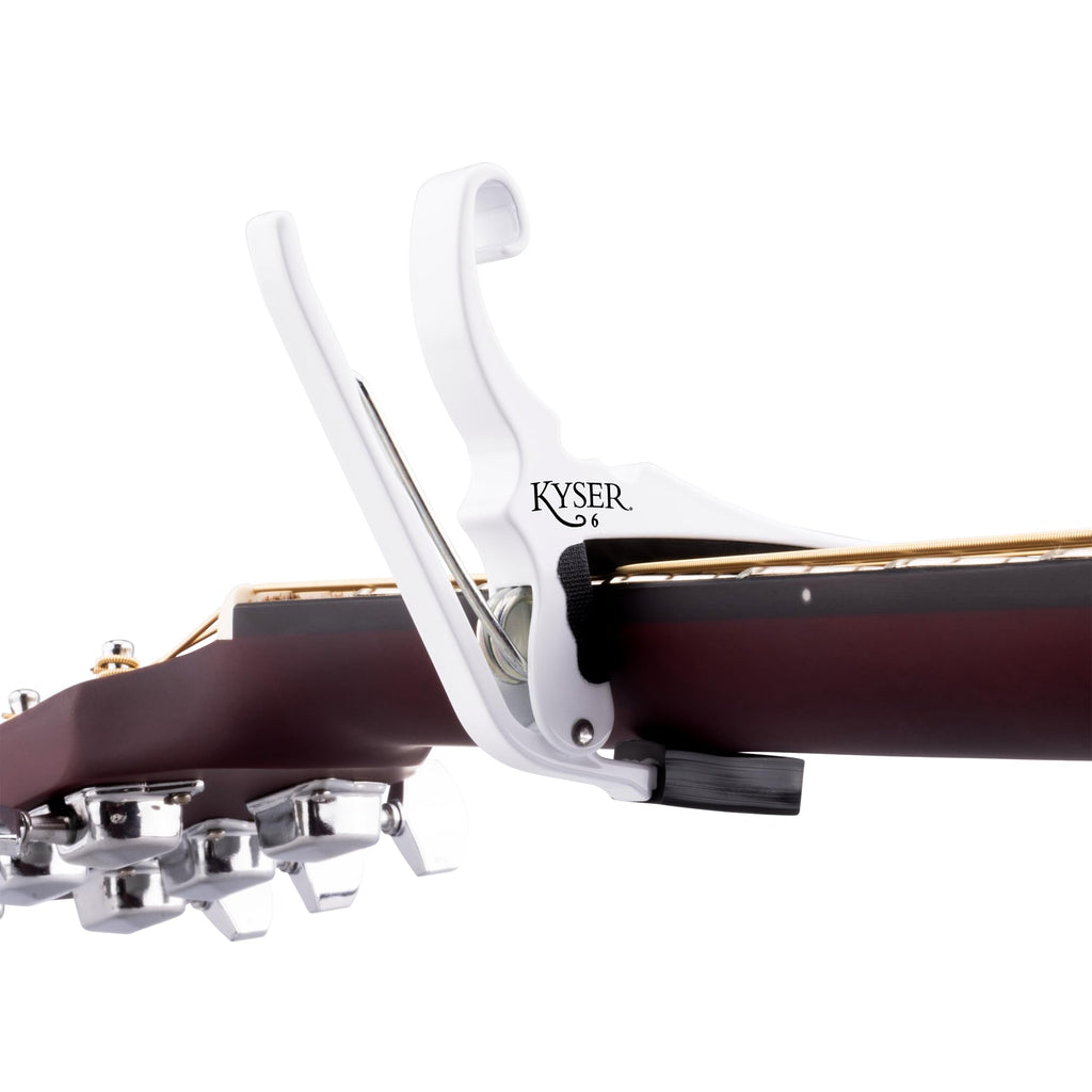 Kyser Quick-Change Guitar Capo for 6-string acoustic guitars, Black, KG6BA