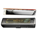 Professional Harmonica Harmonica Tremolo Nature 21 Holes Mouth Organ Prefessional Armonic Maple Wood Comb Musical Instrumentos(DB Tone)
