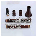 Professional Rosewood 17 Key B Flat Clarinet Silver Plated Clarinet Instrument(5)