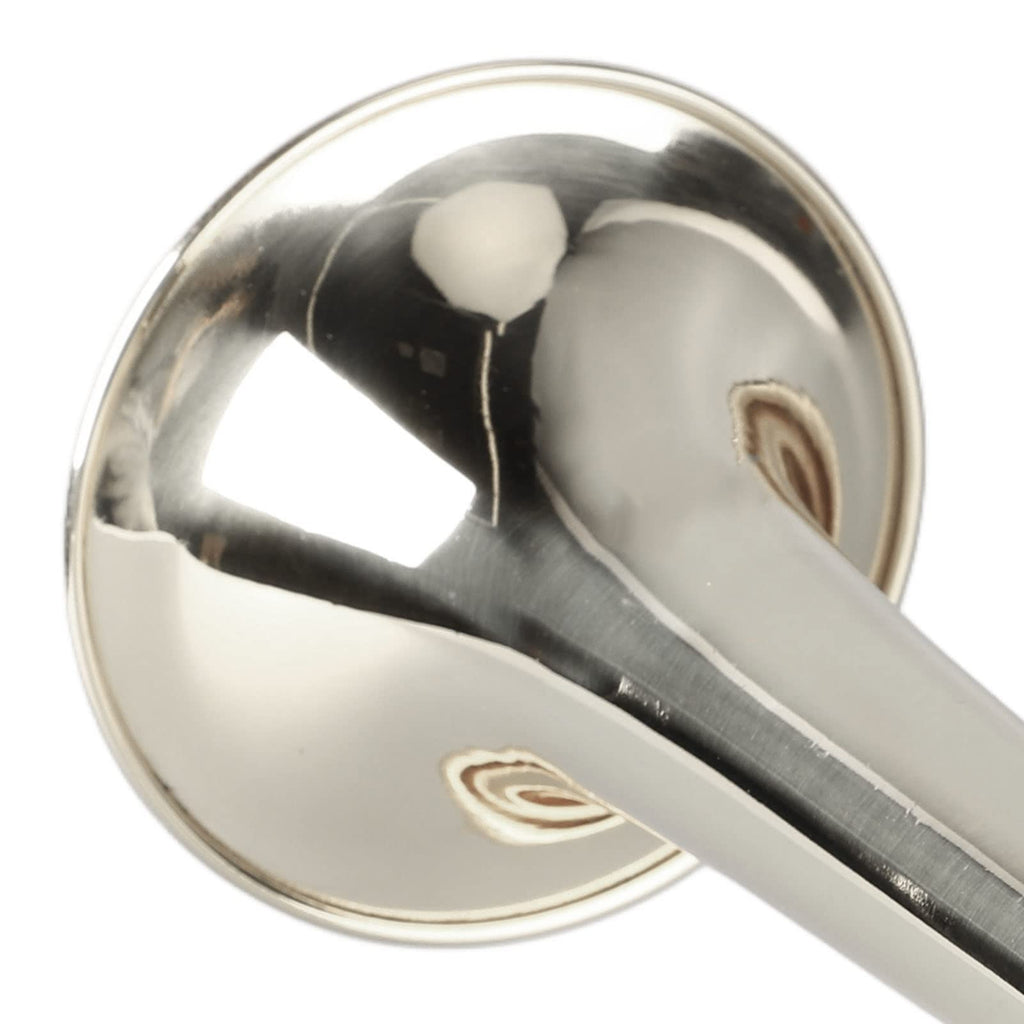 Walfront C Key Trumpet Military Style Brass Trumpet with Mouthpiece for Cavalry Bugle Military Orchestra Silver