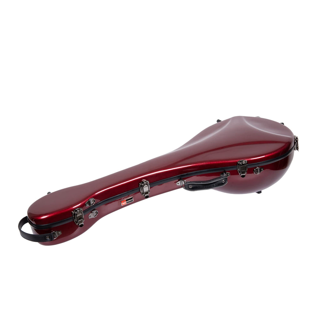 Crossrock Fiberglass Case fits for Trumpet with removable shoulder straps-Black(CRF1020TRBK)