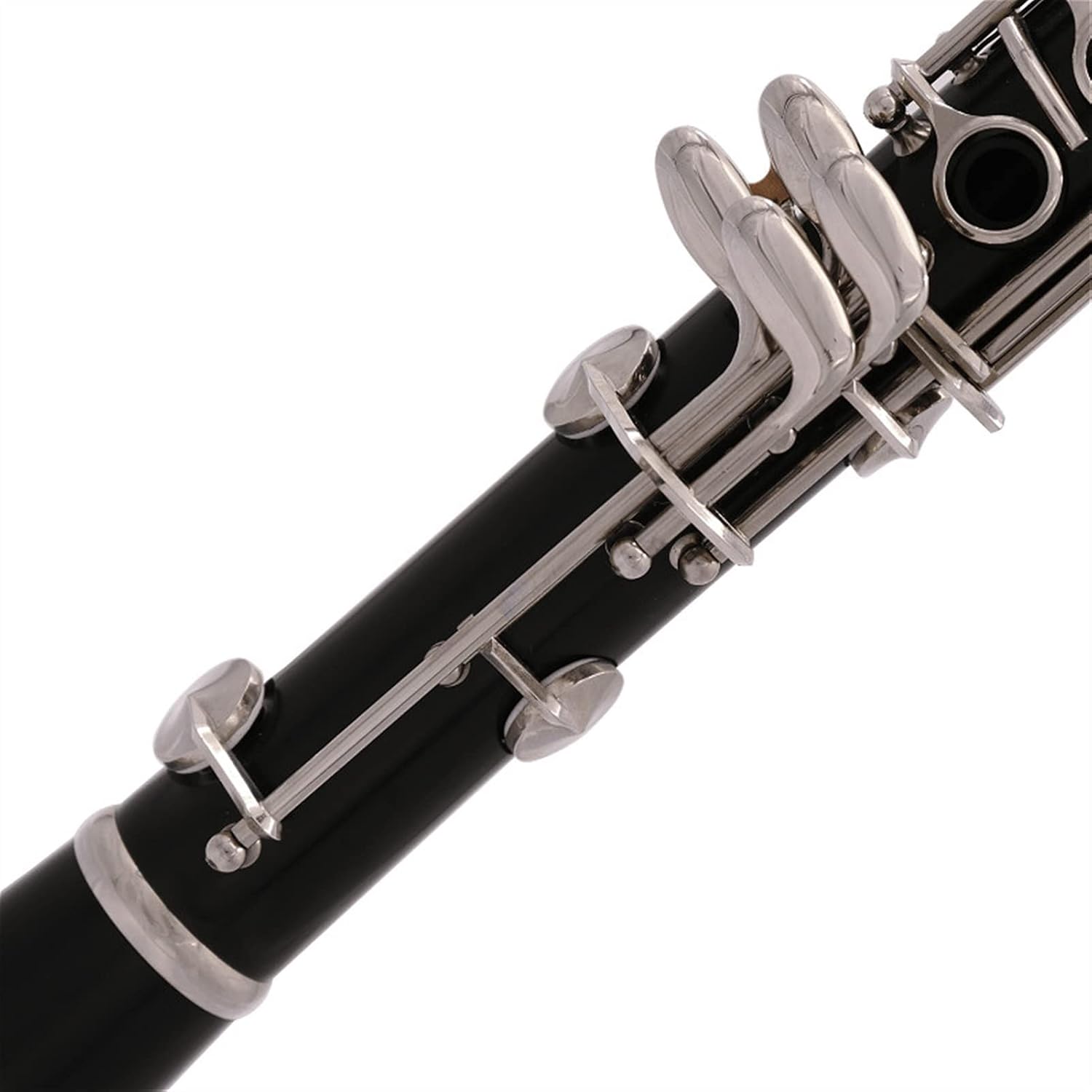 New Professional 17 Keys Clarinet Bakelite Body Nickel Plating Keys with Case Student Clarinet
