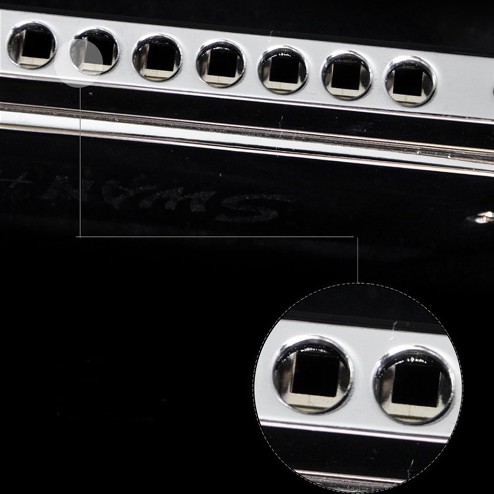 16 Holes 64 Tone C Key Chromatic Harmonica Professional Wind Musical Instruments With Case Beginner Harmonica (Color : Silver)