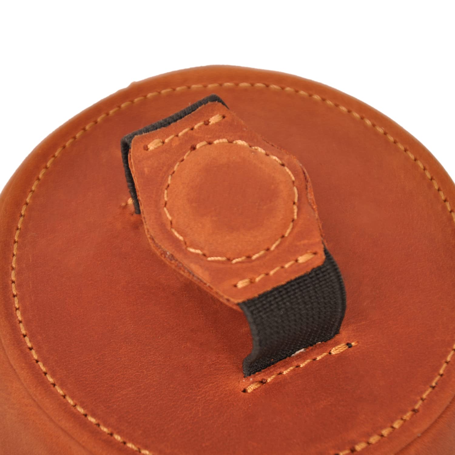 Trombone magnetic mute, lightweight leather mute for jazz and classical trombone players by MG Leather Work (Black)