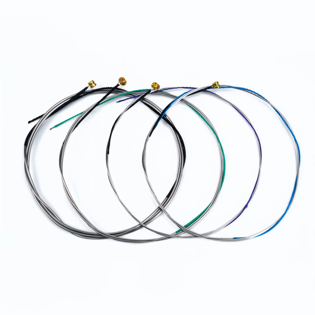 Alice Cello Strings 4/4 Full Set - Well Balanced & Deep-forceful Timbre, Steel Core with Alloy Winding, Cello Strings for 4/4 & 3/4 Size Cello (FullSet A D G and C)