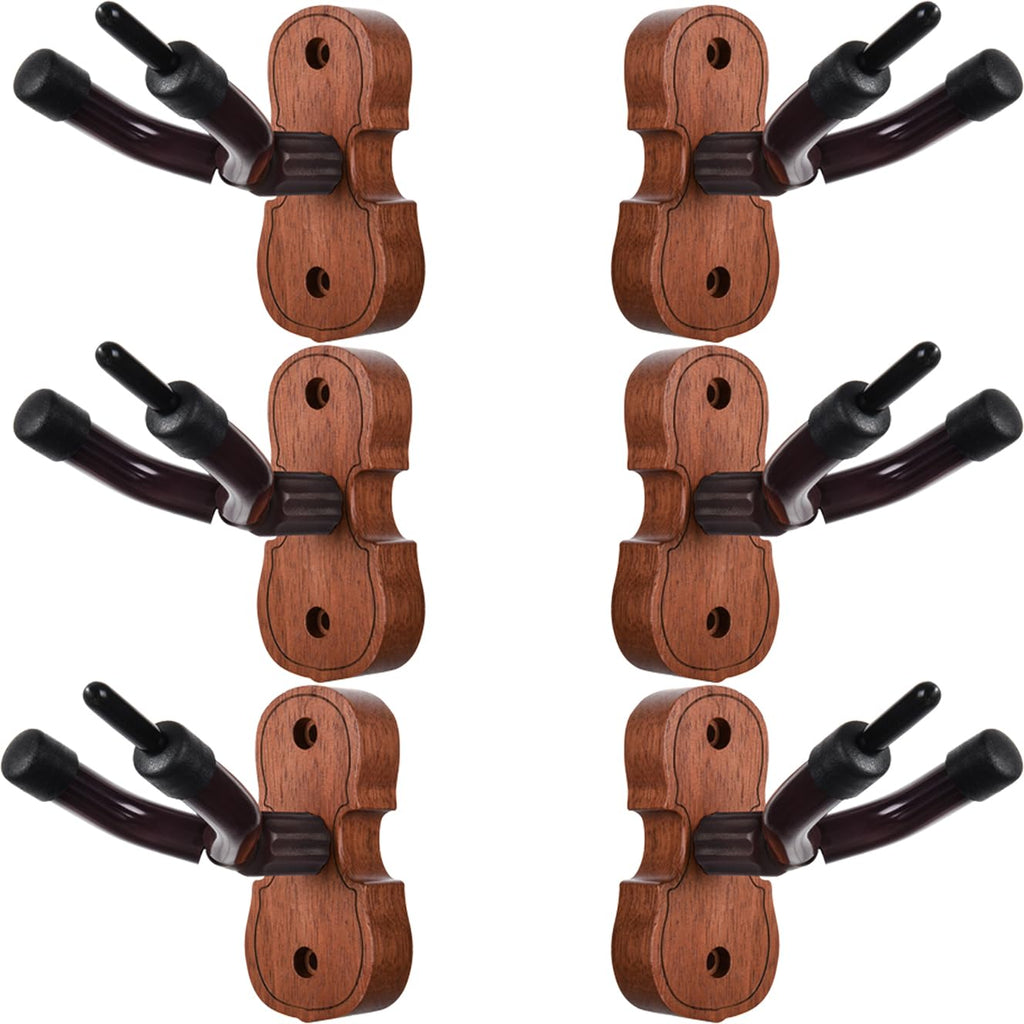 Violin Hanger Wall Mount with Bow Holder Home & Studio Wall Mount Violin Viola Stand