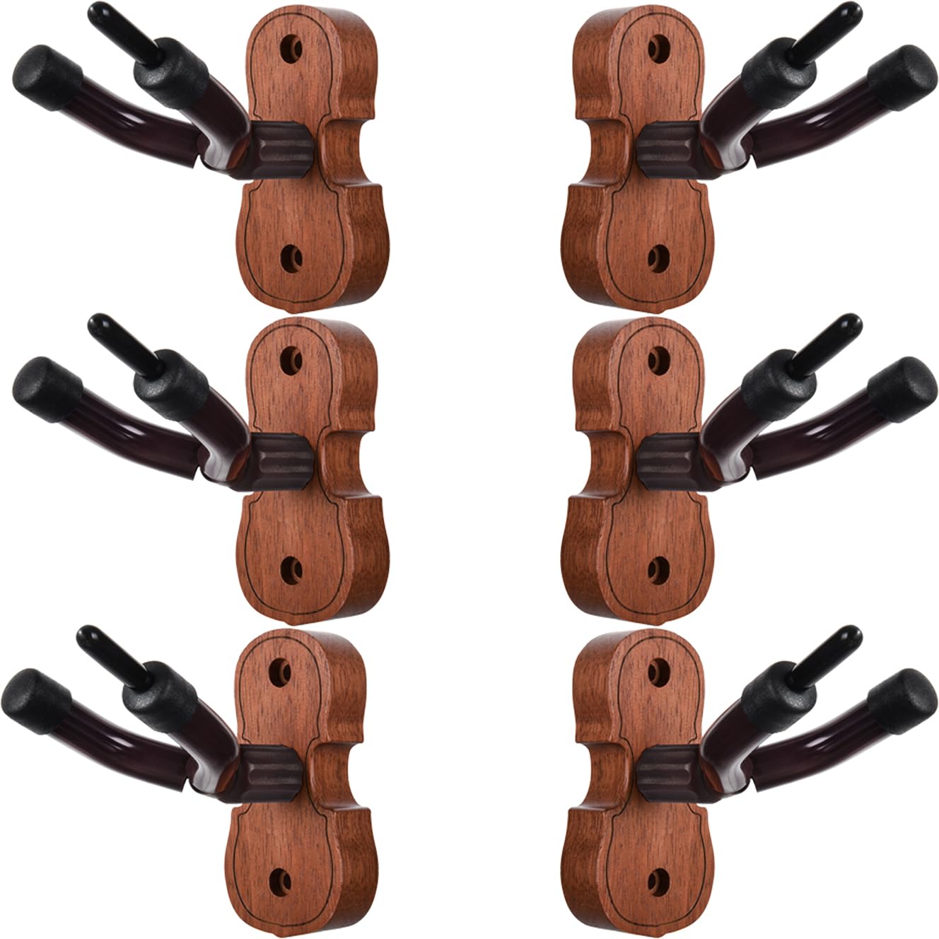 Violin Hanger Wall Mount with Bow Holder Home & Studio Wall Mount Violin Viola Stand