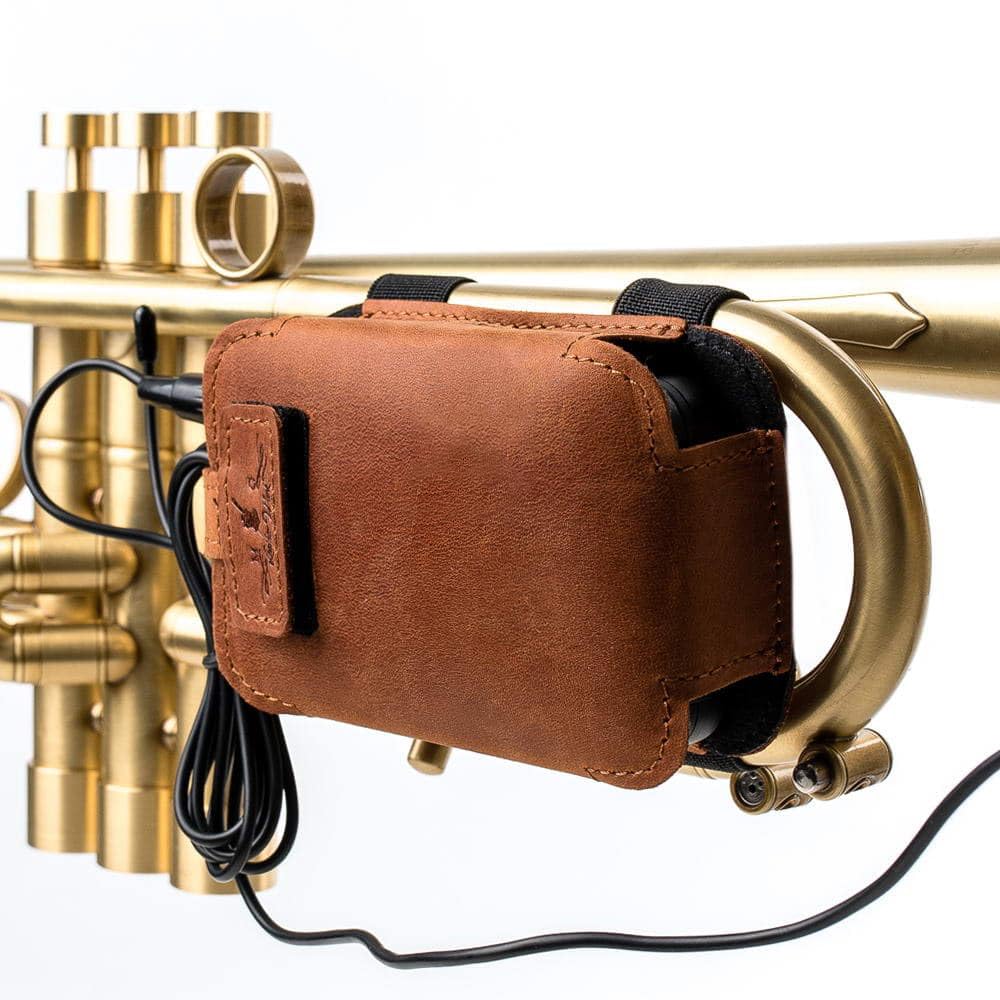 Trombone Mic Transmitter Pouch | Wireless Bodypack Holder for Stage, Studio & Live Performance