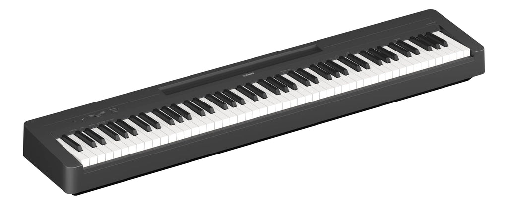 Yamaha P225 88-Key Digital Piano with Weighted Keys, Portable Design, Keyboard, Music Rest, Sustain Foot Switch, and Built-In Speakers, Black (P225B)