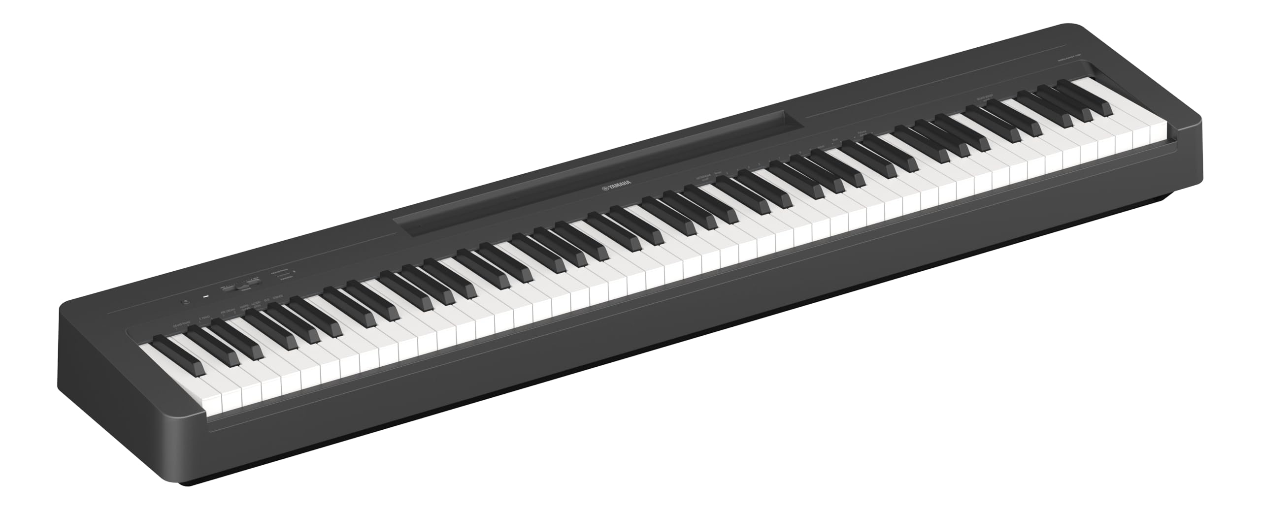 Yamaha P225 88-Key Digital Piano with Weighted Keys, Portable Design, Keyboard, Music Rest, Sustain Foot Switch, and Built-In Speakers, Black (P225B)