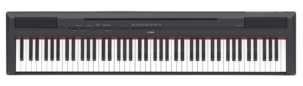 Yamaha P115 88-Key Weighted Action Digital Piano with Sustain Pedal, Black