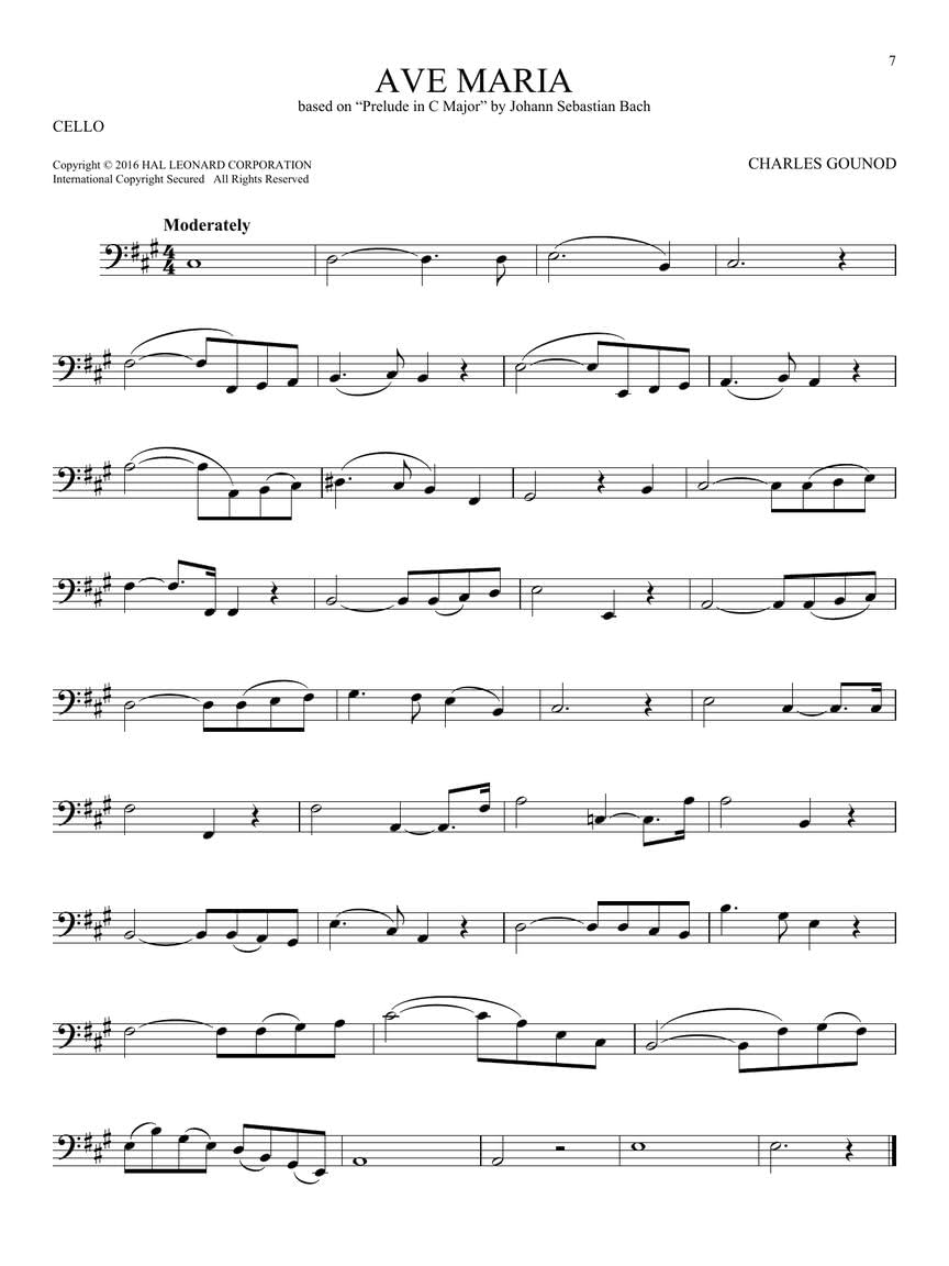 101 Classical Themes Cello Sheet Music | Essential Repertoire for Cello Players | Solo Instrumental Folio with Classical Favorites