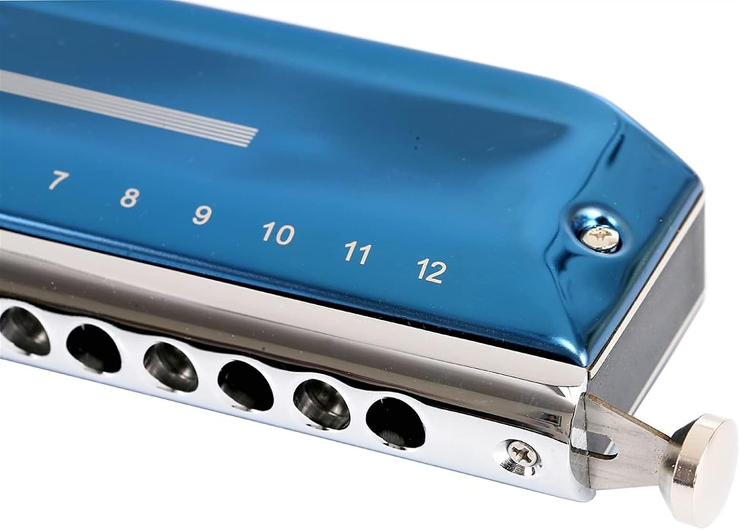 Chromatic Harmonica Performer 12 Holes 48 Tone Mouth Organ Harp Key of C A Musical Instruments Harmonica Musical Instrument