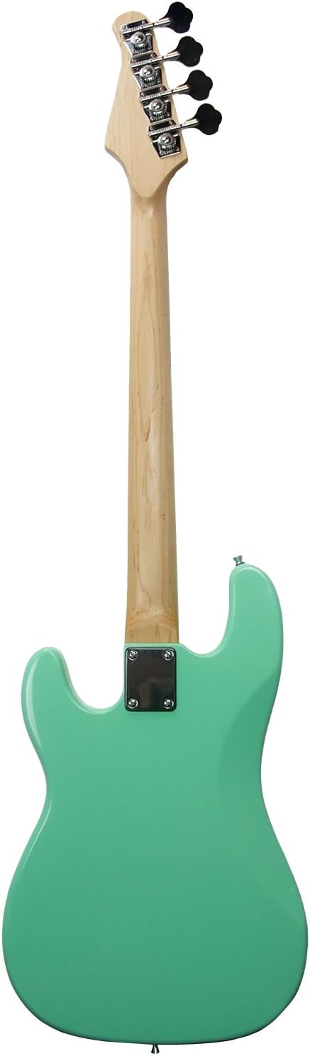 Sawtooth EP Series Electric Bass Guitar, Surf Green w/Pearl Pickguard
