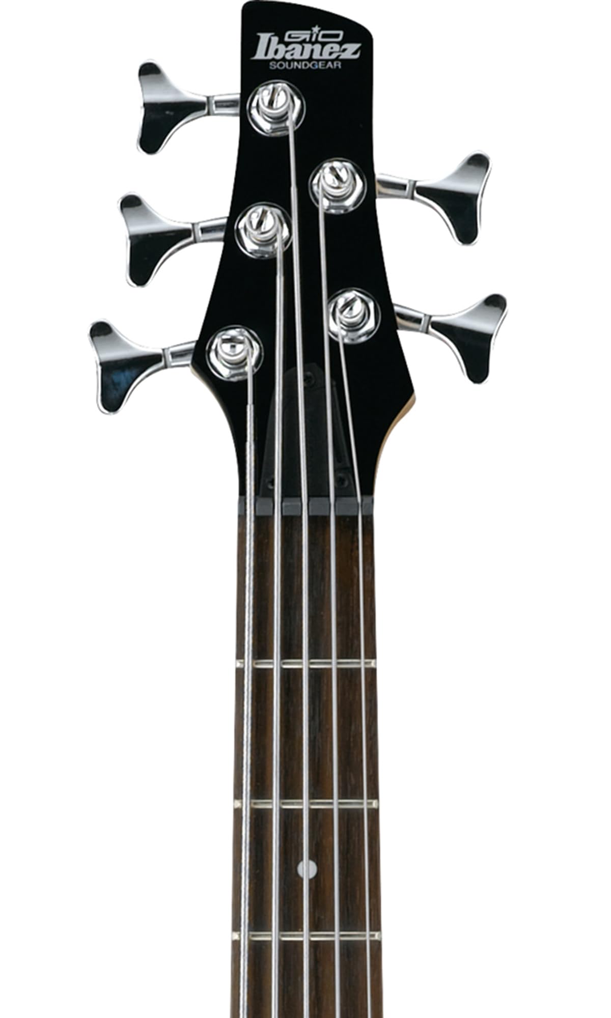 Ibanez GSR205B SR Gio 5-String Bass Guitar - Walnut Flat Bundle with Gig Bag, Tuner, Strap, Cable, Austin Bazaar Instructional DVD, and Polishing Cloth