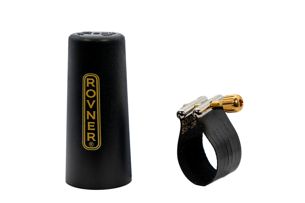 Rovner Ligature & Plastic Cap for Tenor Standard Saxophone - Versa Ligature for Metal Mouthpiece (V-3ML)