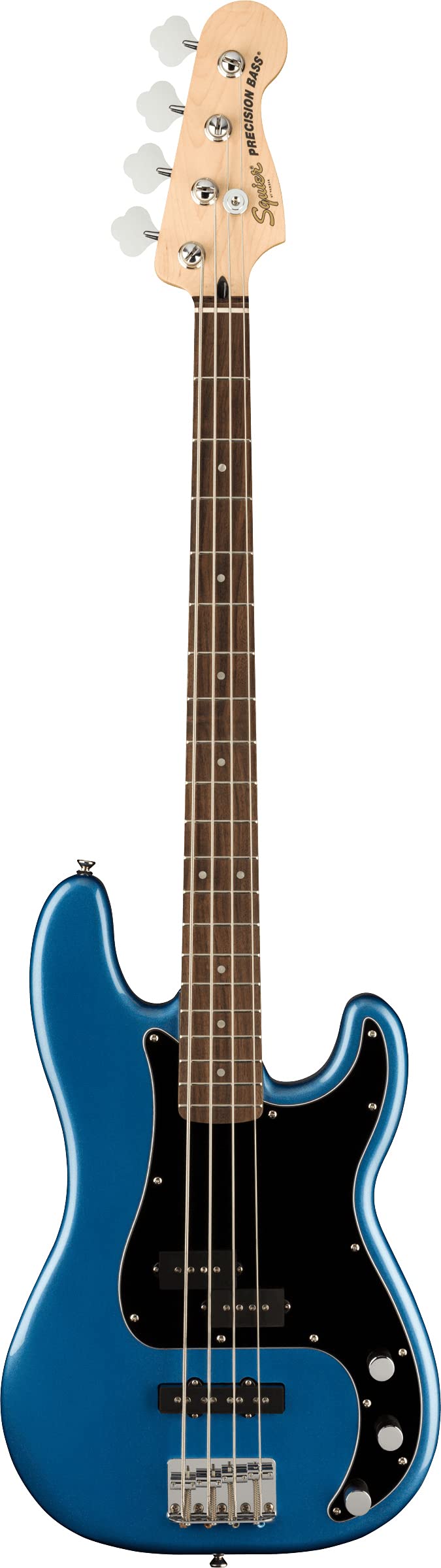 Fender Squier Affinity Precision Bass PJ - Surf Green Bundle with Rumble 15 Amplifier, Instrument Cable, Gig Bag, Tuner, Strap, and Austin Bazaar Instructional DVD