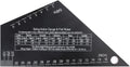 Guitar String Action Gauge String Height Ruler Guitar Fret Rocker Fret Leveling Guide High Precise Guitar Luthier Tool