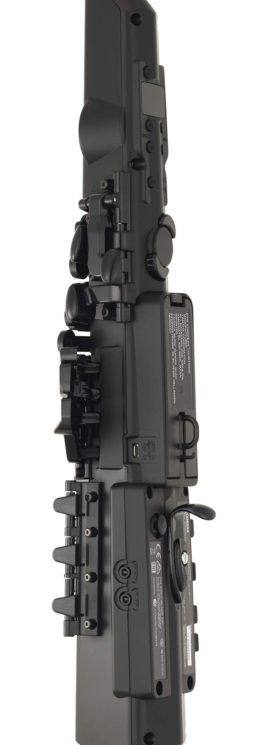 Yamaha Digital Saxophone With Integrated Bell Acoustic System, Includes Mouthpiece, Synthetic Reed and Soft Storage Case (YDS-150)