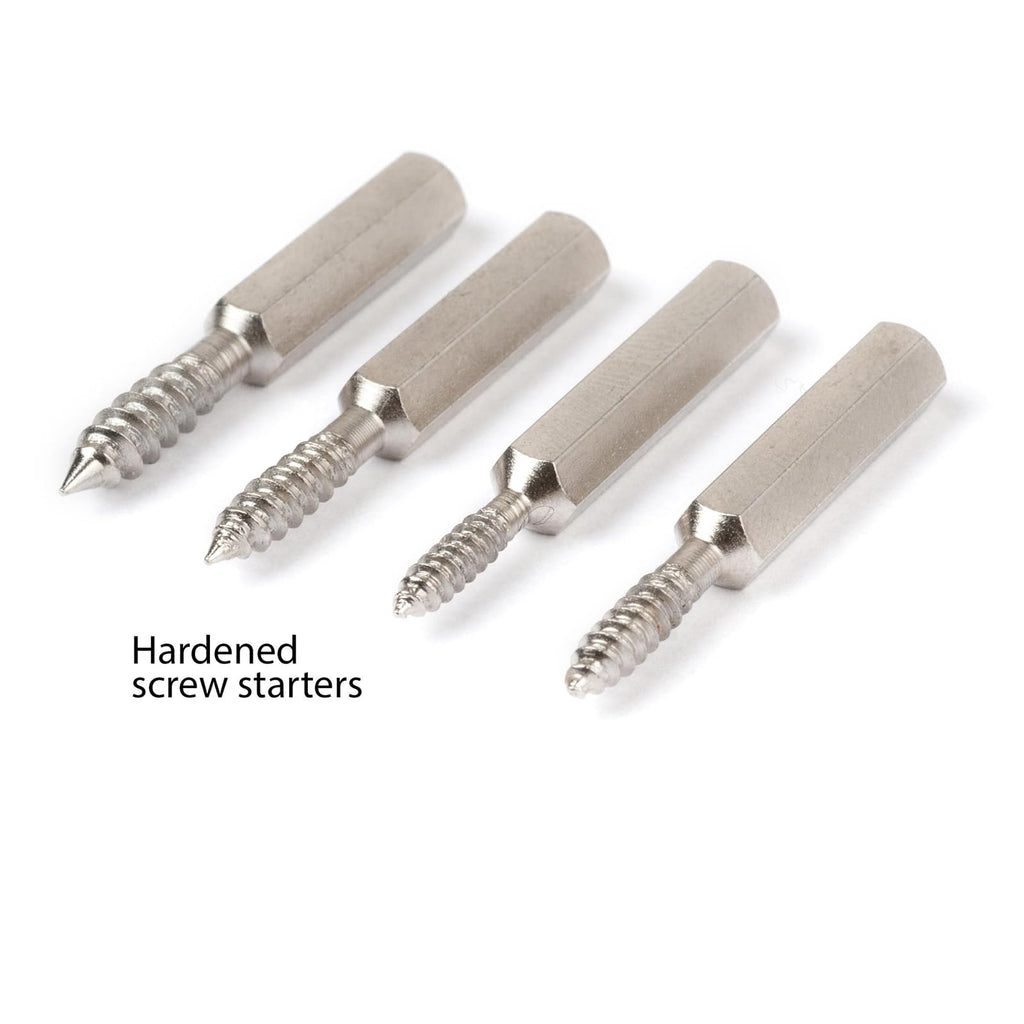 StewMac Guitar Tech Screwdriver Set – 36-Piece Bit Set for Guitar Hardware – Compact No-Spill Case – Magnetic Easy Grip Handle with Extender – Professional Luthier & Repair Tool Kit