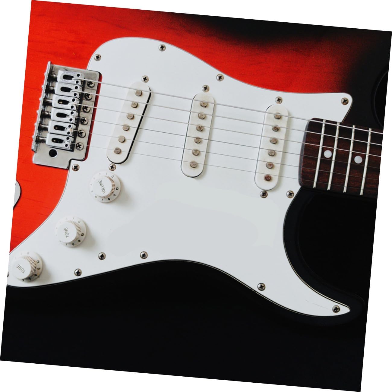 Guitar Neck Straight Edge Luthier Measuring Tool Notched Design String Action Gauge for Electric Guitars