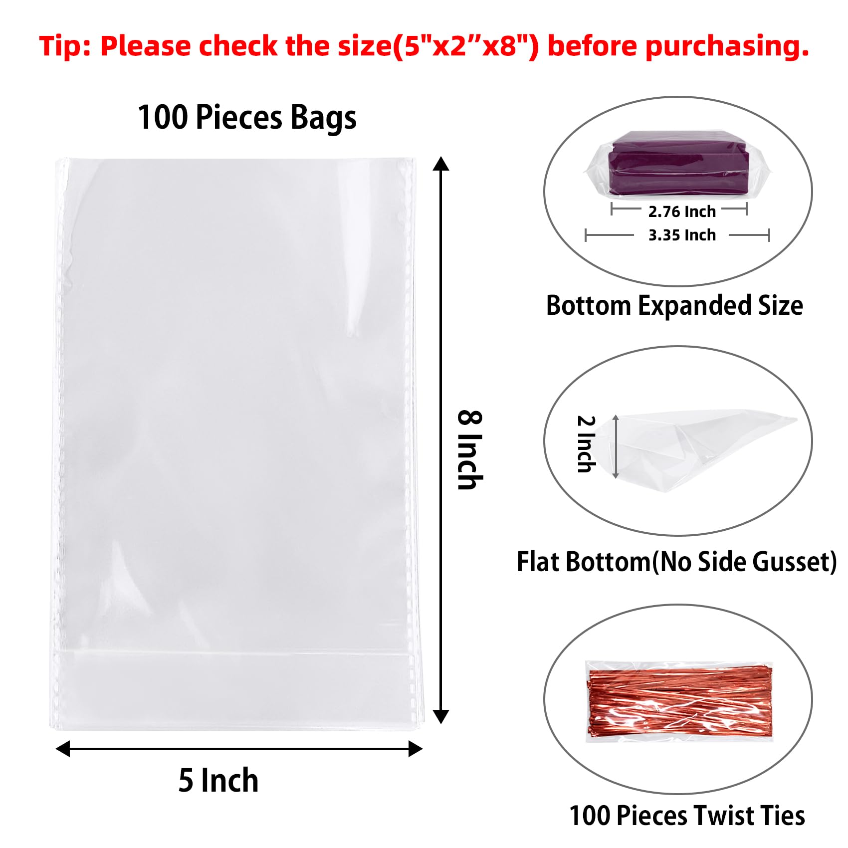 Morepack Large Cello/Cellophane Bags,30x 40 Inches Clear Basket Bags OPP Plastic Cellophane Wrap for Gift Baskets Packaging 20 Pieces (No Bow or Ribbon Included)