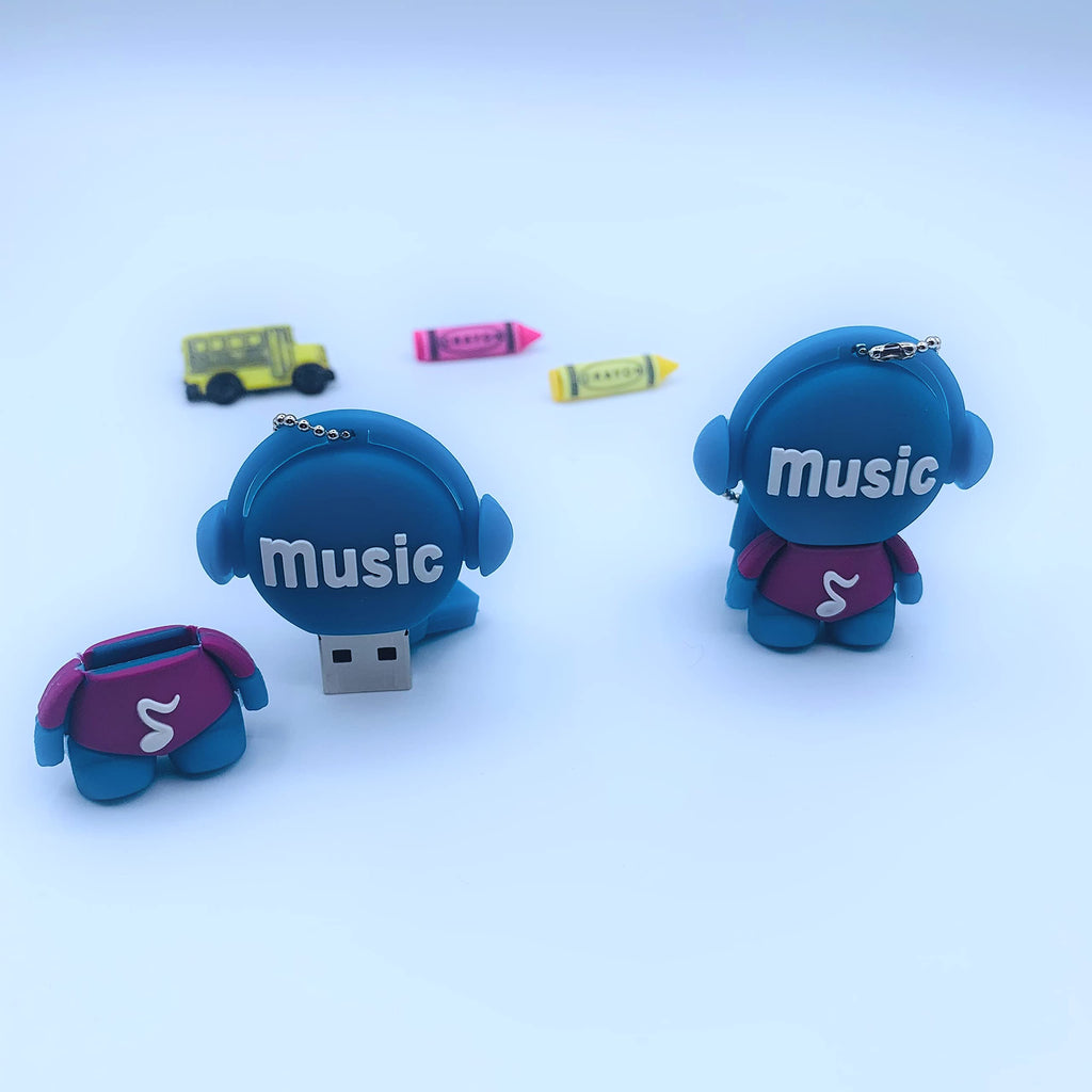 16GB Flash Drive - USB Stick 16GB - Cello USB Drive 16 GB - Musical Storage Stick (Cello)