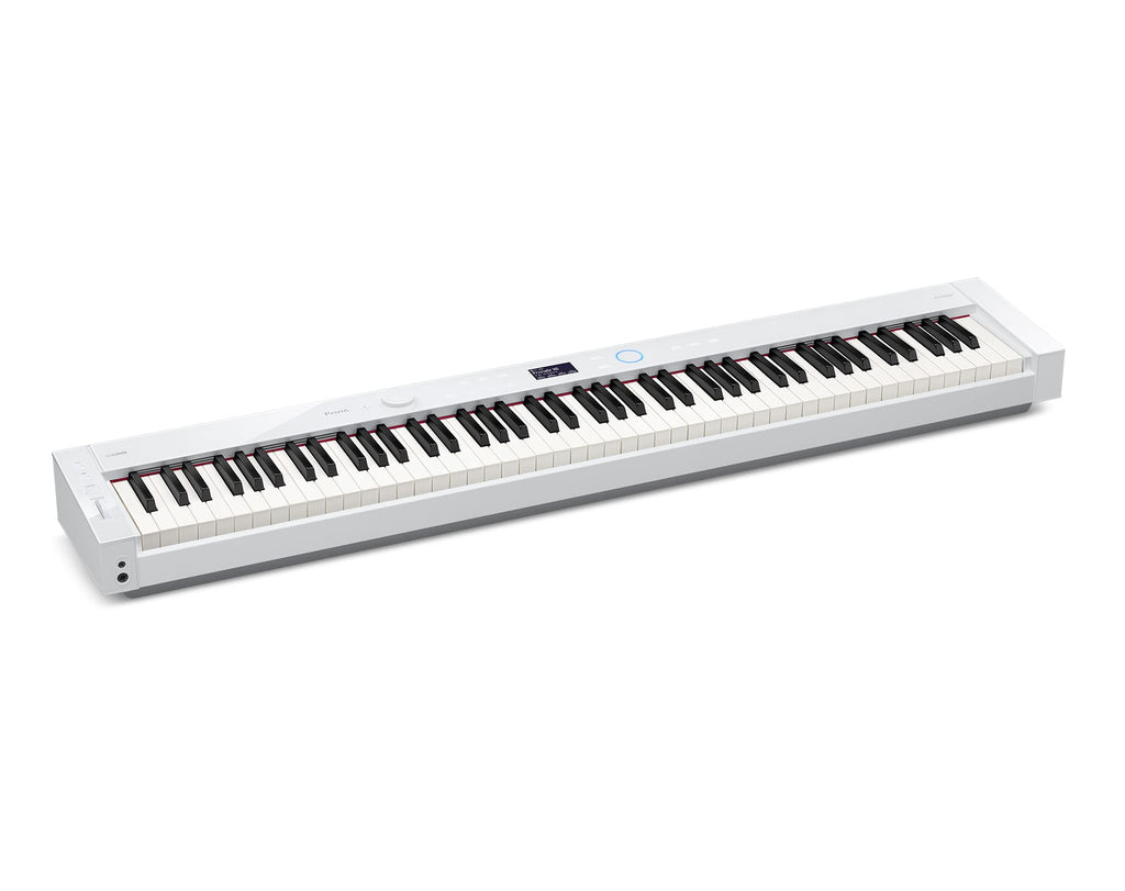 Casio Privia PX-S7000 Digital Piano - Black Bundle with Bench, Stand, Triple Pedal Unit, Headphones, Piano Book, Online Piano Lessons, Austin Bazaar Instructional DVD, and Polishing Cloth