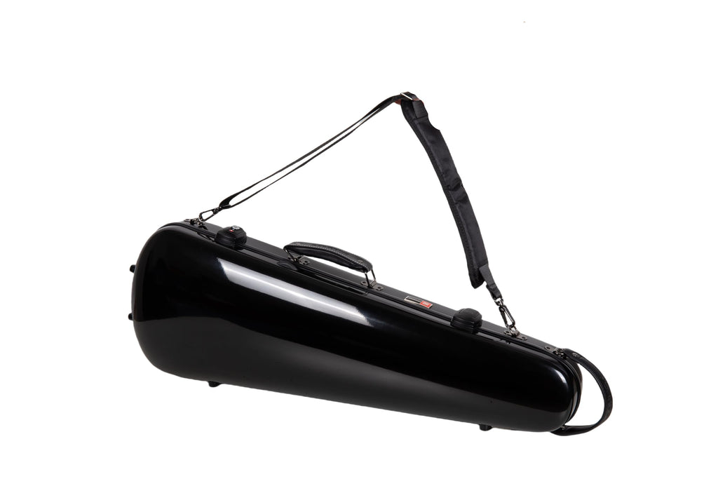 Crossrock Fiberglass Double Violin Case fits Two 4/4 Full-Size Violins- Includes TSA lock, Protective Blanket, Hygrometer, Removable Shoulder Straps- Milky White (CRF2020DVMW)