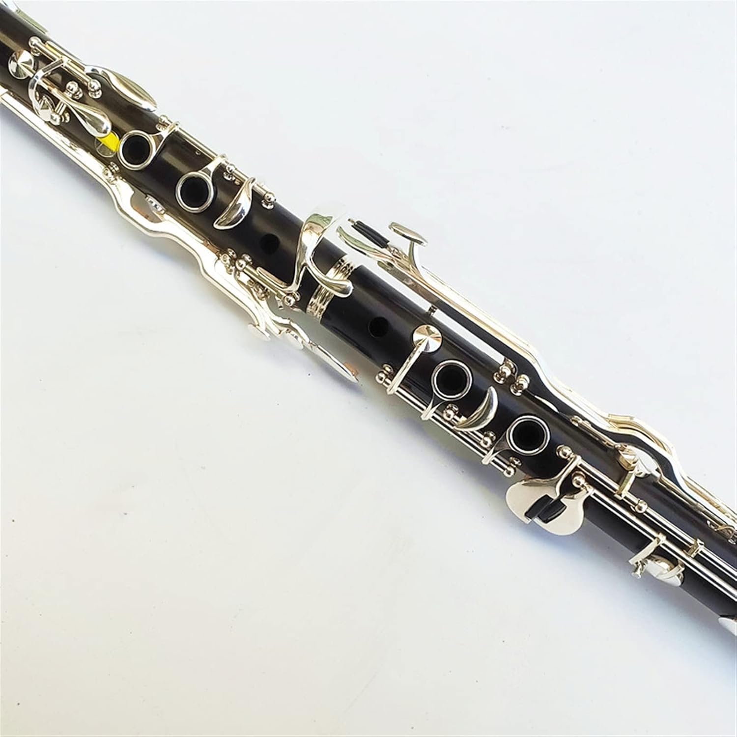 18 Key Clarinet G Tune Ebony Clarinet Silver Plated Keys Professional Musical Instrument with Case Professional Clarinet