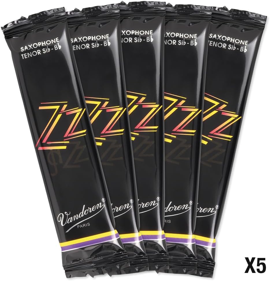 Vandoren SR423 Tenor Sax ZZ Reeds Strength 3; Box of 5