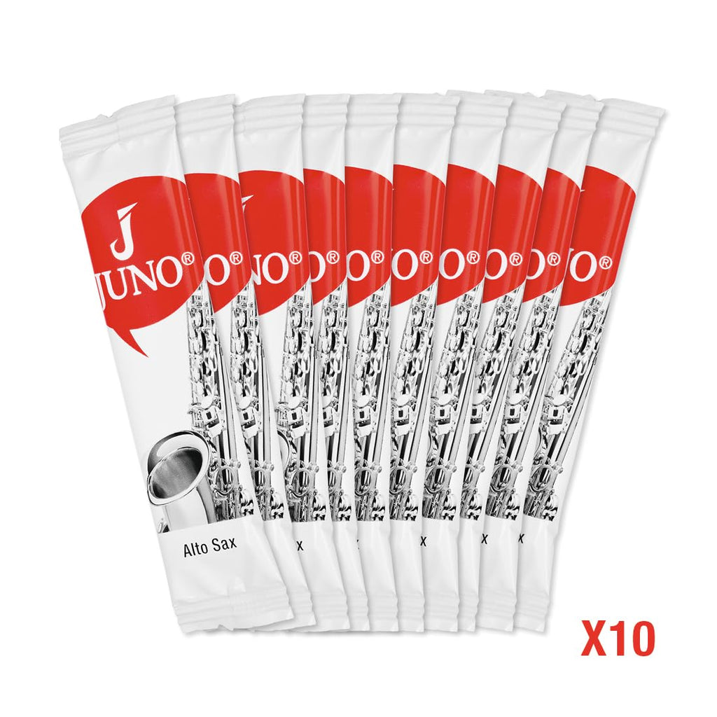 Vandoren JUNO Alto Saxophone Reeds, Strength 2.5, Box of 10, JSR6125